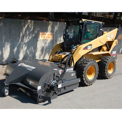 sweepster pick up broom skid steer|skid steer push broom attachment.